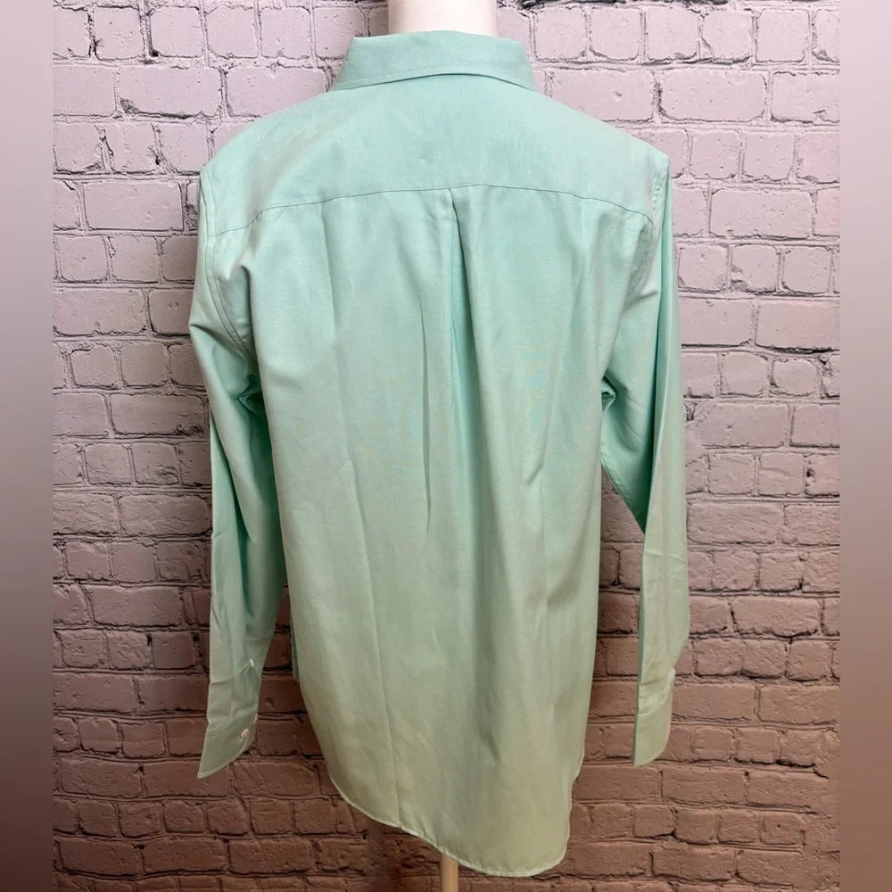 Mint Green Button Down Shirt - Picture 5 of 5